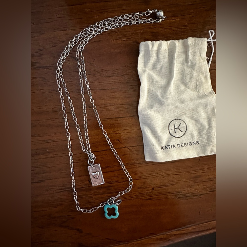 Katia Designs Original Necklace “Take a deep breath…”